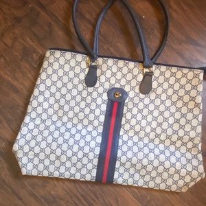 Authentic Vintage Gucci  Bucket Bag/Tote/Purse